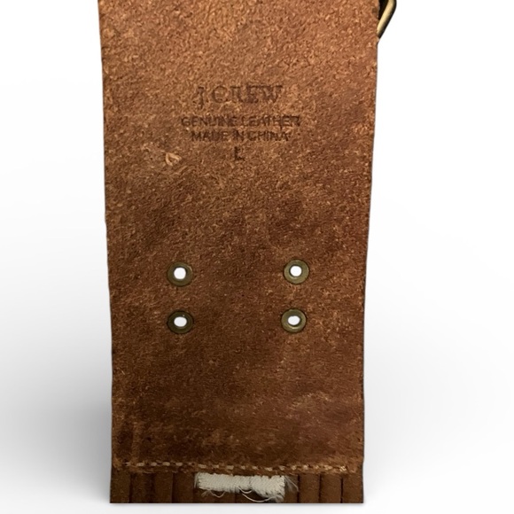 J.Crew wide brown belt, large - Picture 2 of 6
